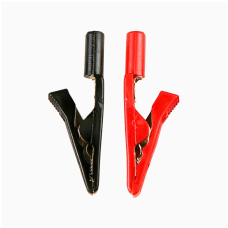 GARRA JACARÉ KIT COM 2 UNID.- COM ADAPTADOR BANANA MINI