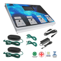 MAG 204-4 MAGNETOTERAPIA de Alta e Baixa Frequência E CROMOTERAPIA